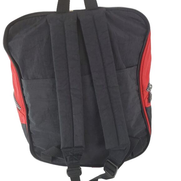Vintage 90s Marlboro Unlimited Duffle Bag/Carry-On Turn Into Backpack Adults Red - Picture 14 of 14